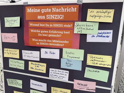 Meine gute Nachricht aus Sinzig